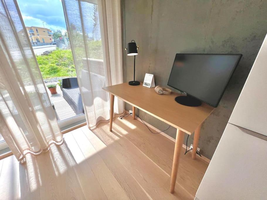 Koselig Byleilighet Sor I Sentrum Av Tromso. Exteriér fotografie